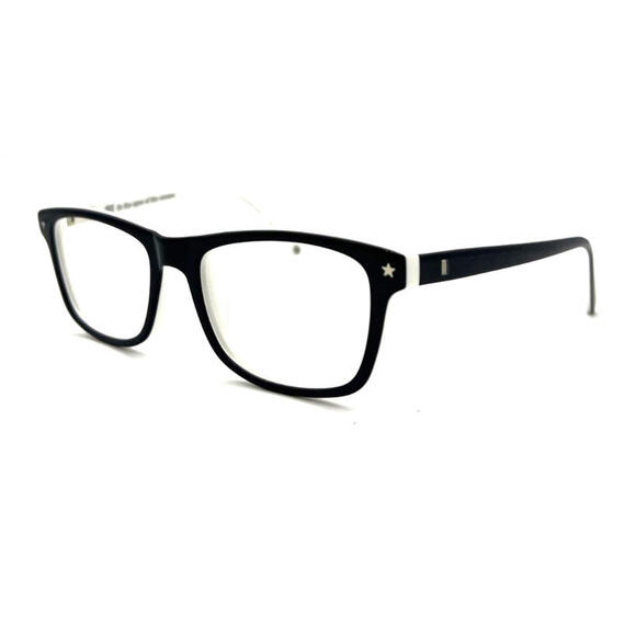 NEW MUSE 51-000229 MUSE MADDOX KIDS BLACK/WHITE AUTHENTIC EYEGLASSES 48-16-135 - Picture 1 of 5